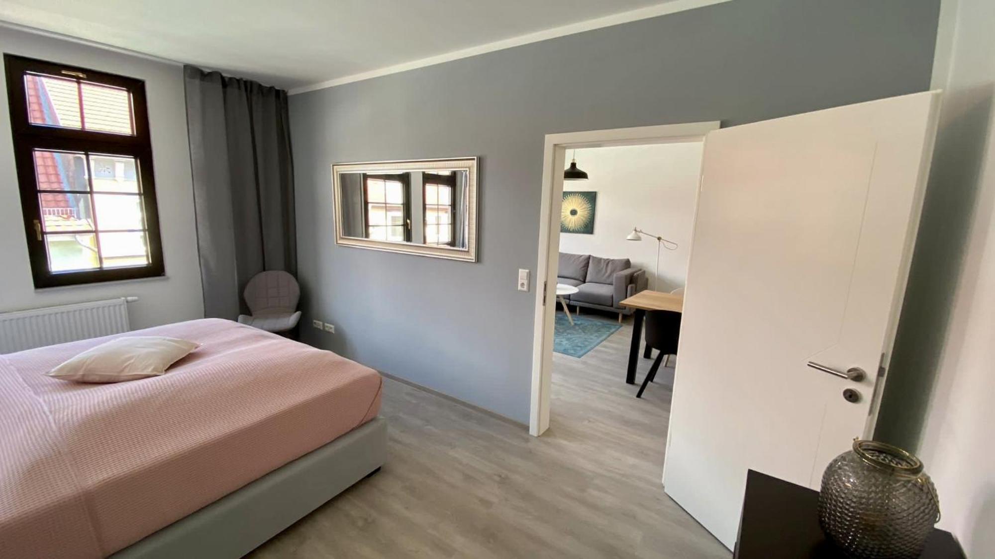 Discovair - Eisenach Karl14 - Vollausgestattete Apartments Mit Netflix In Der Fussgaengerzone 部屋 写真