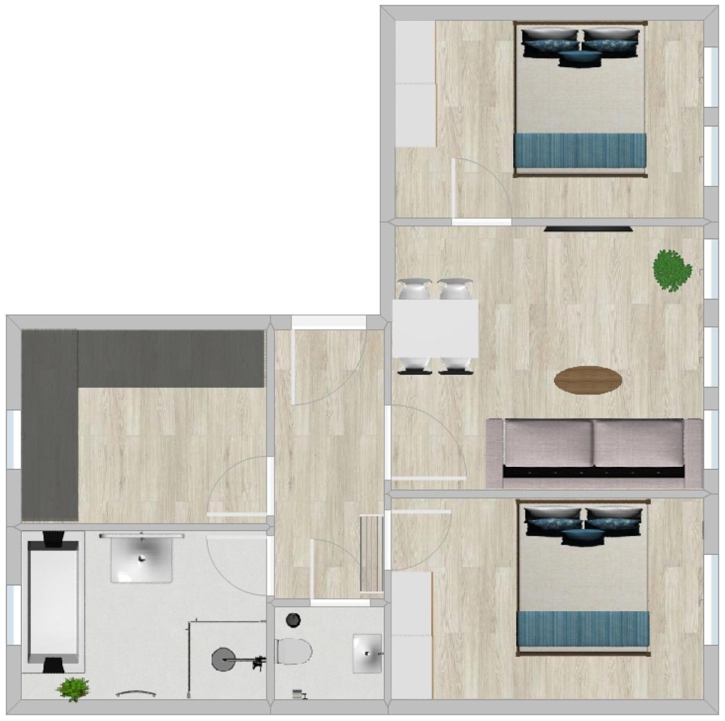 Discovair - Eisenach Karl14 - Vollausgestattete Apartments Mit Netflix In Der Fussgaengerzone 部屋 写真